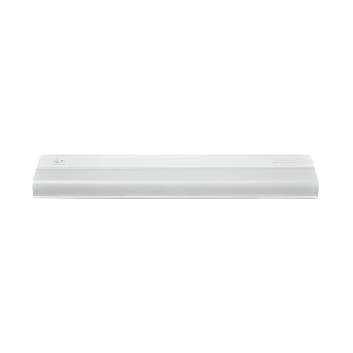 12-inch White Under Cabinet Light with 5-CCT Selectable White and Frosted Lens