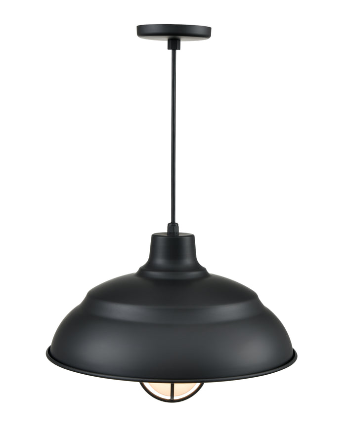 12.25'' R Series Satin Black 1 Light Pendant