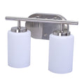 12.5-inch 2-light Brushed Nickel Vanity Light