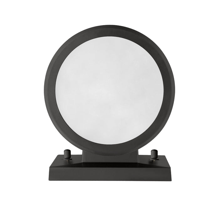 12.75-inch Vegas Powder Coated Black 2-Light Outdoor Wall Sconce