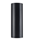 12.75-inch Vegas Powder Coated Black Outdoor Wall Sconce