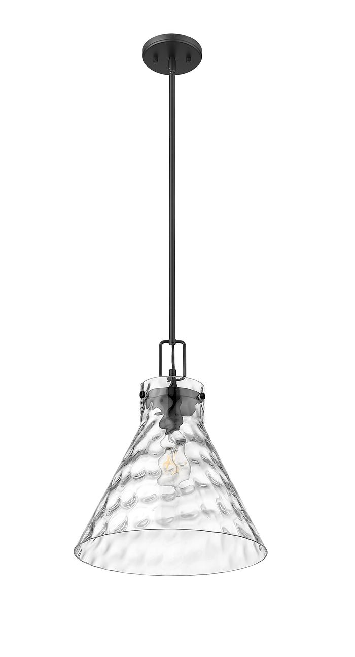 12.8'' Barlon Matte Black 1 Light Pendant