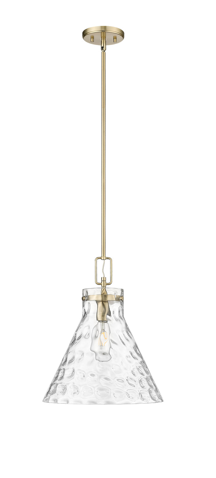 12.8'' Barlon Modern Gold 1 Light Pendant