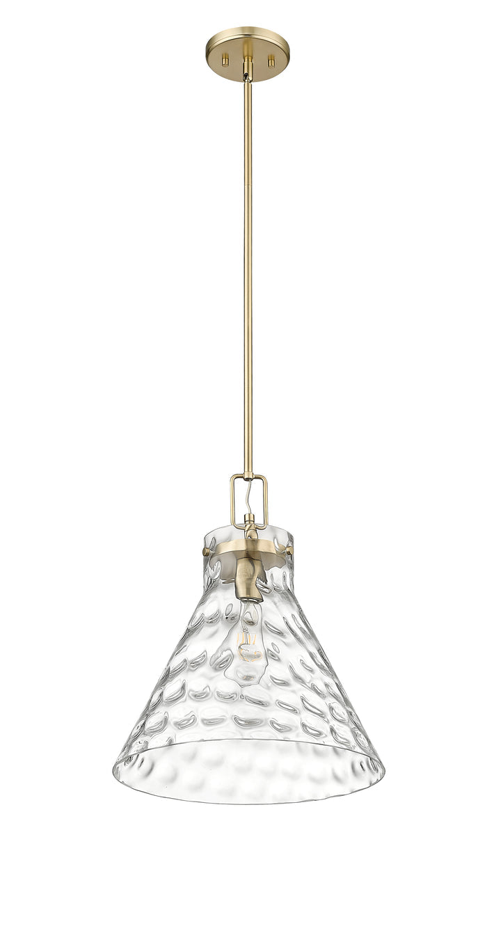 12.8'' Barlon Modern Gold 1 Light Pendant