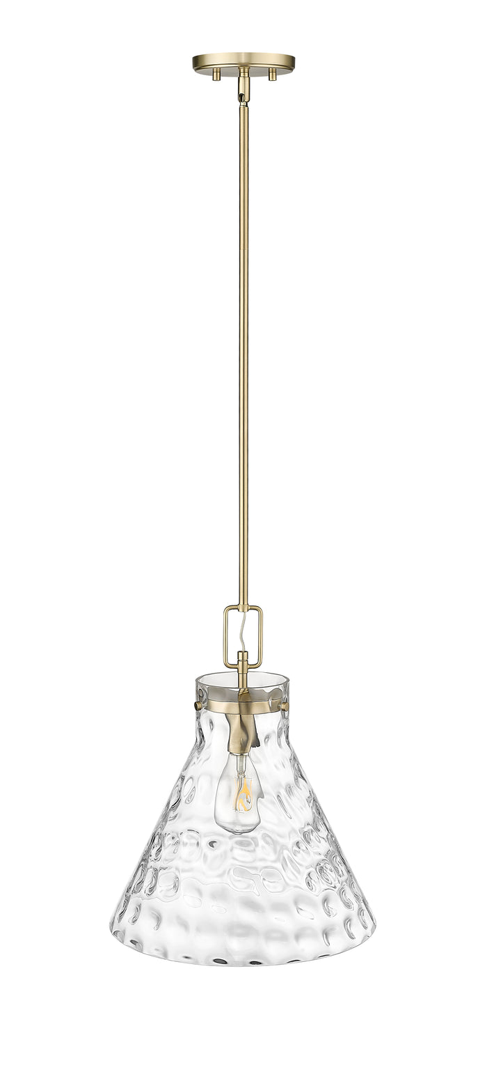 12.8'' Barlon Modern Gold 1 Light Pendant
