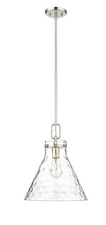 12.8'' Barlon Polished Nickel 1 Light Pendant