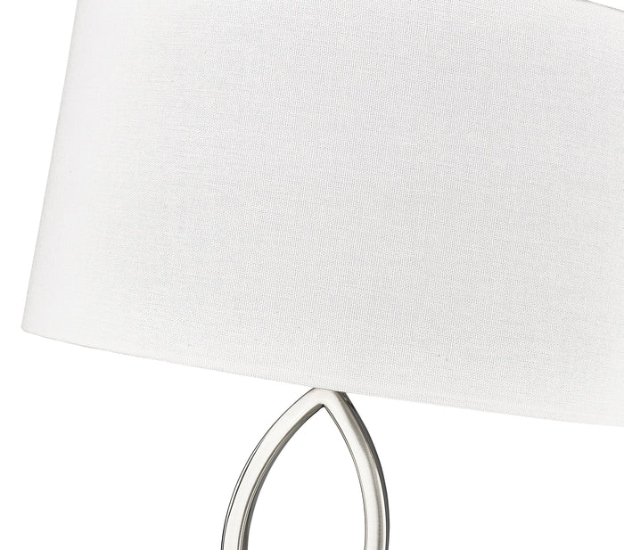 12.8'' Rylee Brushed Nickel 1 Light Wall Sconce