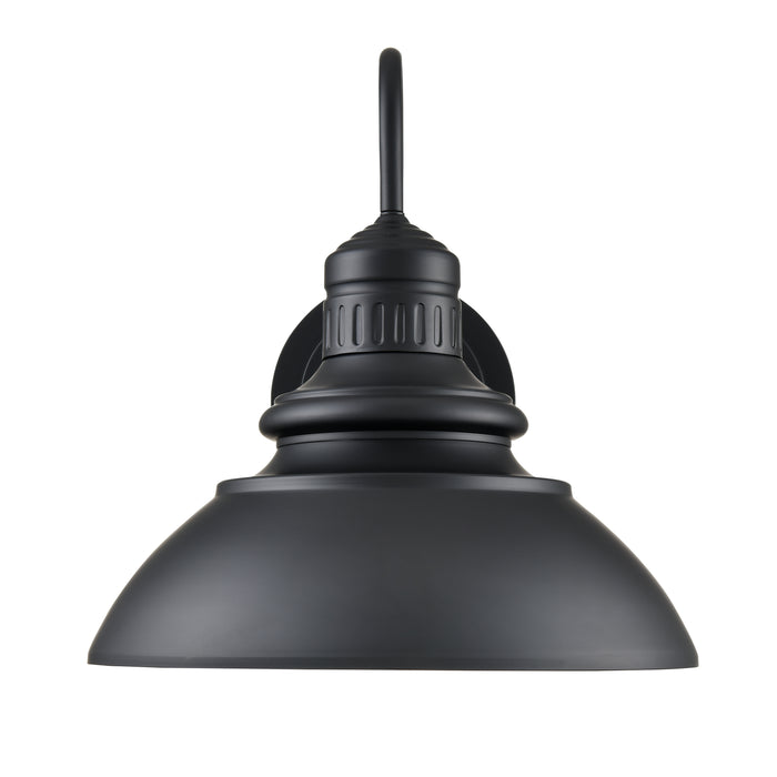 13'' Adda Powder Coated Black  Light Wall Sconce