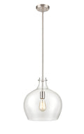 13-inch Brushed Nickel 1-Light Pendant Light
