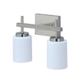 13-inch Brushed Nickel Vanity Light