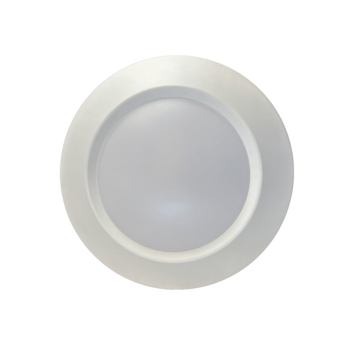 13-inch White Wall Light with 5-CCT Selectable White