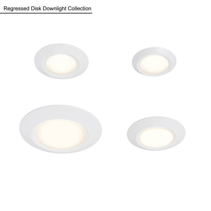 13-inch White Wall Light with 5-CCT Selectable White