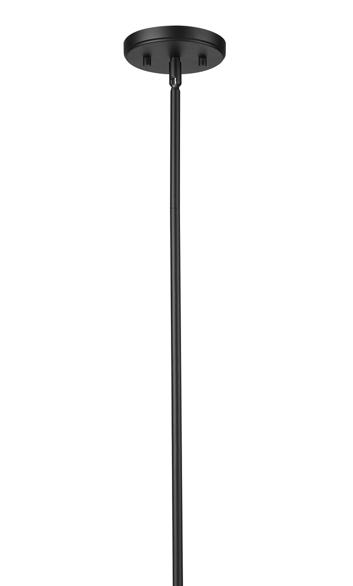 13'' Kayman Matte Black 1 Light Pendant