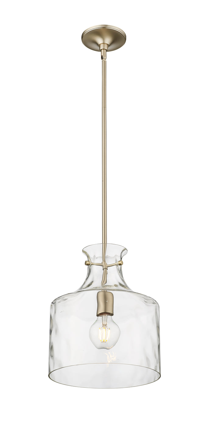 13'' Santorini Modern Gold 1 Light Pendant