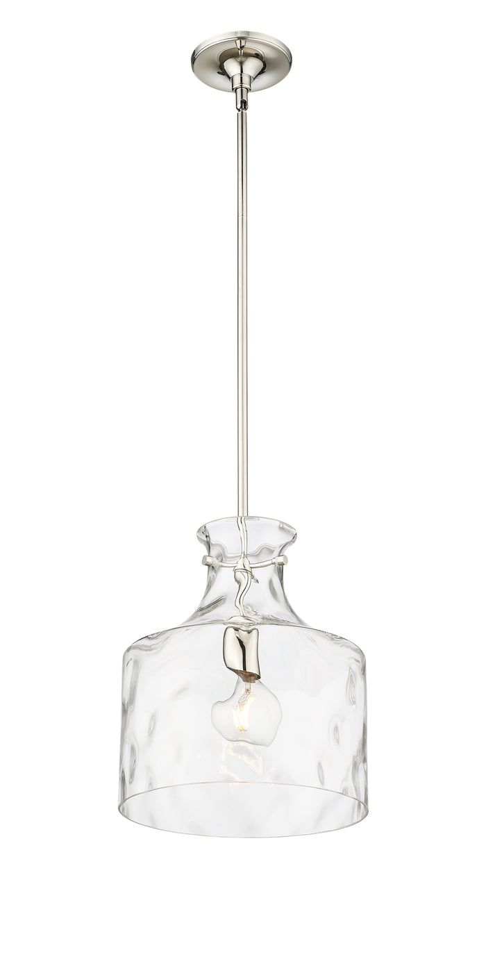 13'' Santorini Polished Nickel 1 Light Pendant