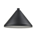 13'' Satin Black Aluminum R Series Wide Cone Shade