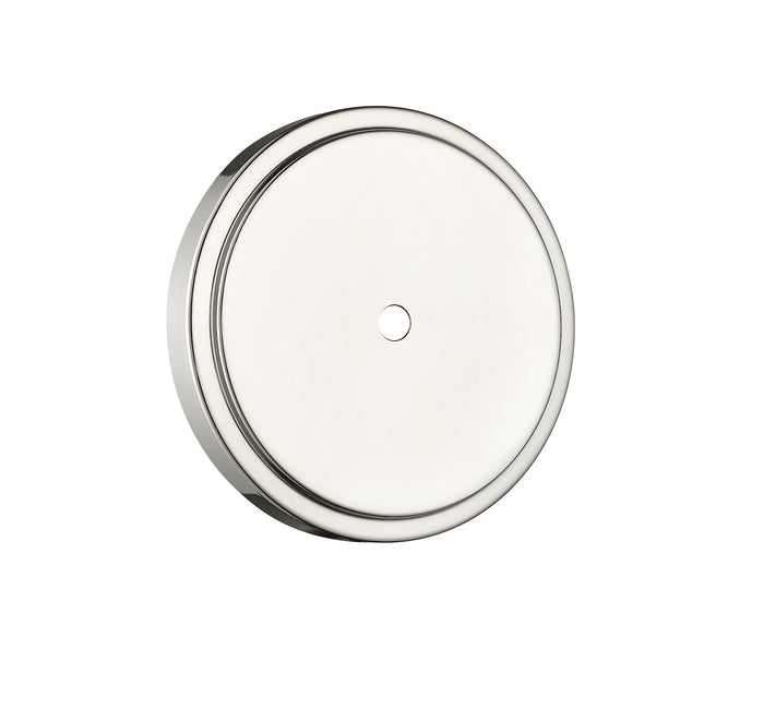 13.25'' Adorra Polished NickelWhite 3 Light Semi-Flush Mount