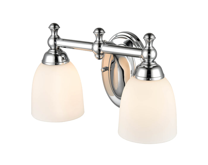 13.25''  Chrome 2 Light Bath Vanity
