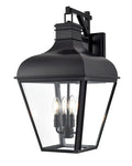 13.25'' Edenton Matte Black 4 Light Wall Sconce