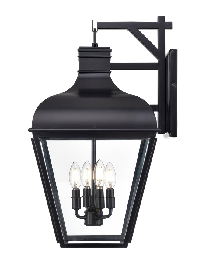 13.25'' Edenton Matte Black 4 Light Wall Sconce