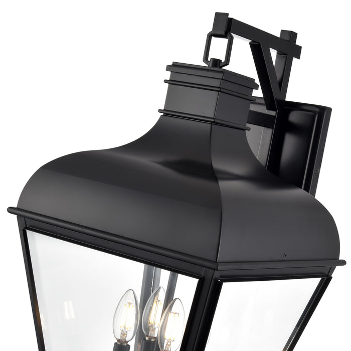13.25'' Edenton Matte Black 4 Light Wall Sconce
