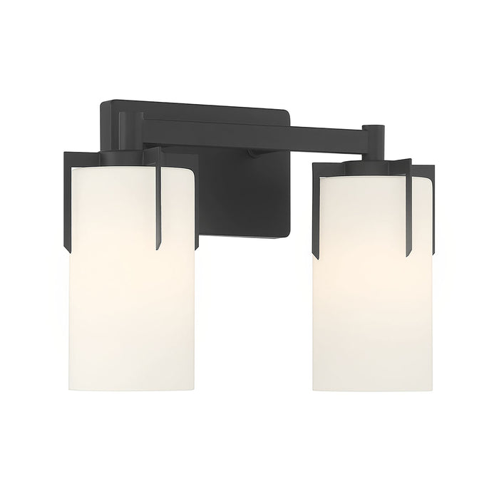 13.25'' Froselle Matte Black 2 Light Bath Vanity