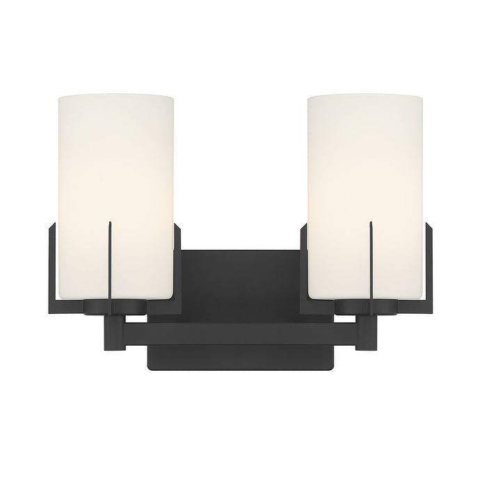 13.25'' Froselle Matte Black 2 Light Bath Vanity