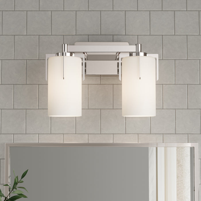 13.25'' Froselle Polished Nickel 2 Light Bath Vanity