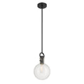 13.5'' Glanora Matte Black 1 Light Mini Pendant