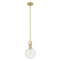13.5'' Glanora Vintage Brass 1 Light Mini Pendant