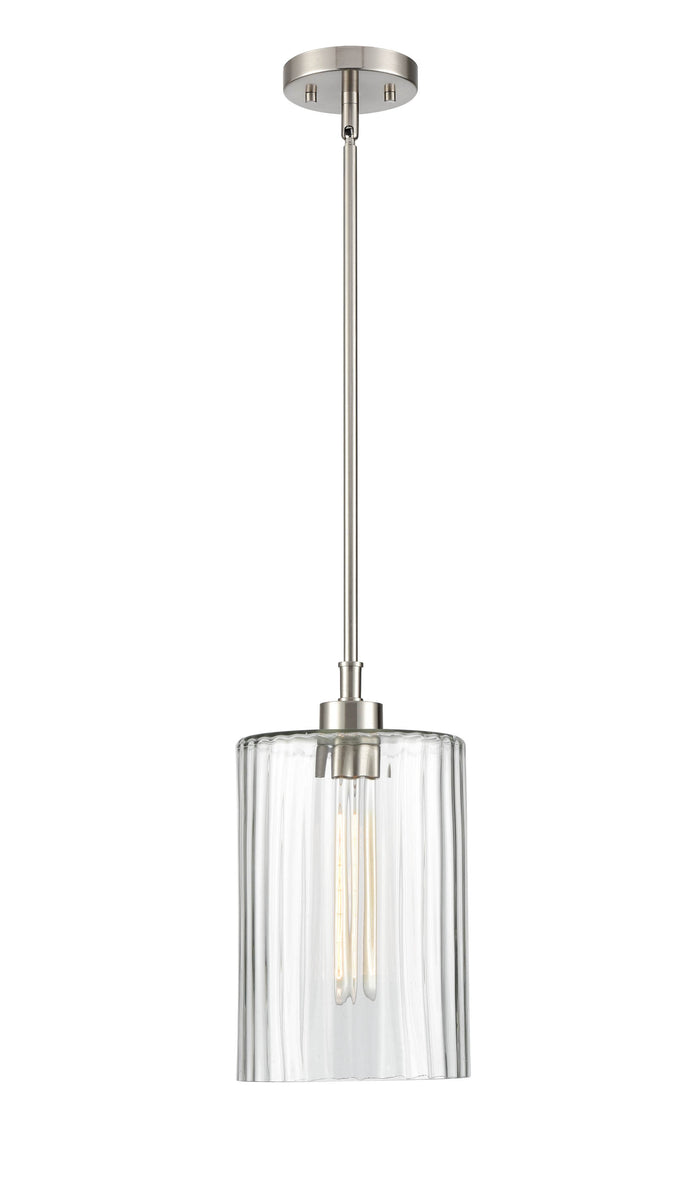 13.75'' Chastine Brushed Nickel 1 Light Pendant