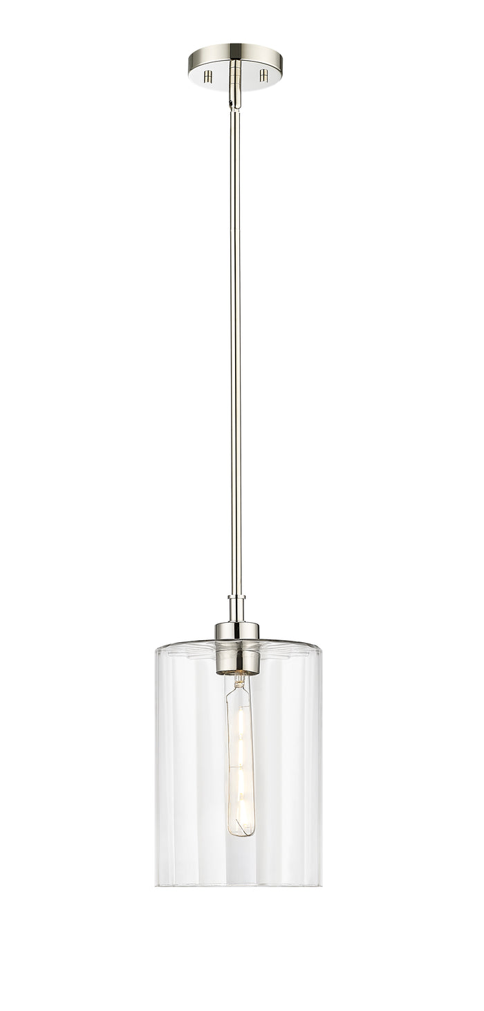 13.75'' Chastine Polished Nickel 1 Light Pendant