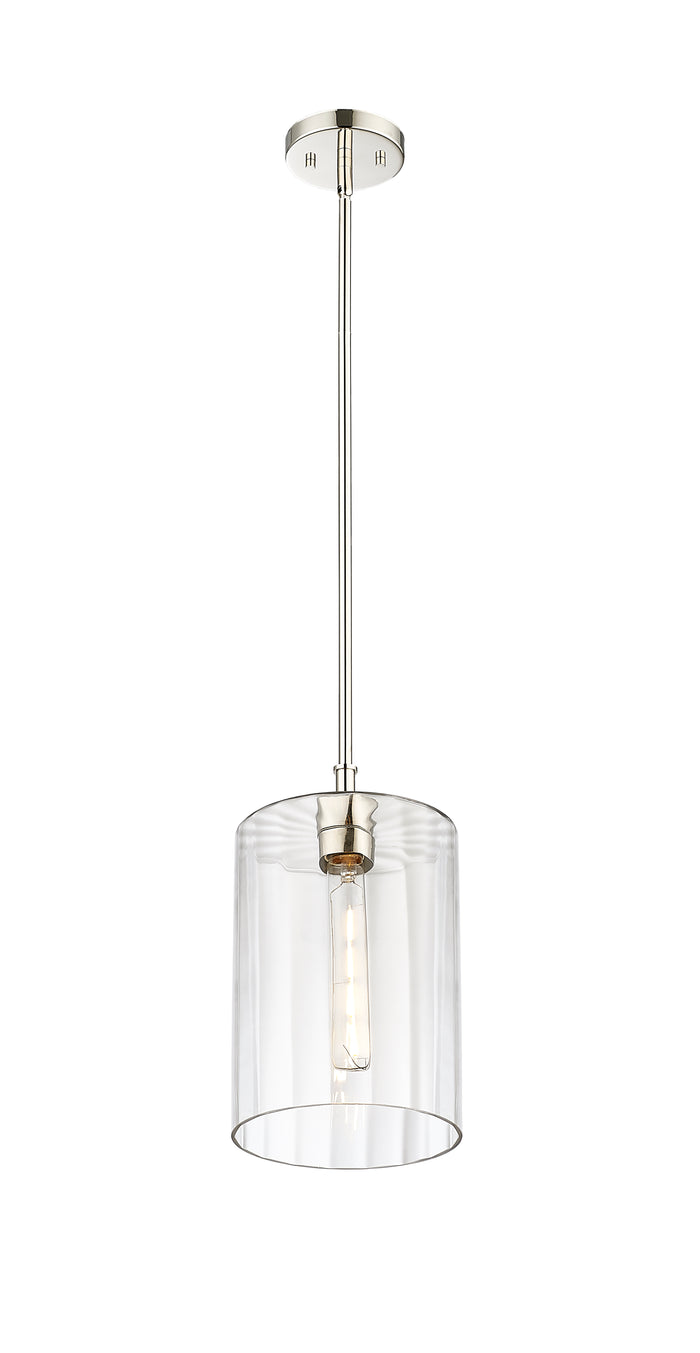 13.75'' Chastine Polished Nickel 1 Light Pendant