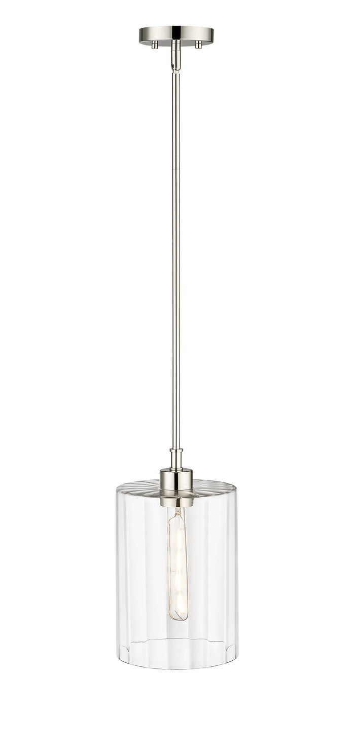 13.75'' Chastine Polished Nickel 1 Light Pendant