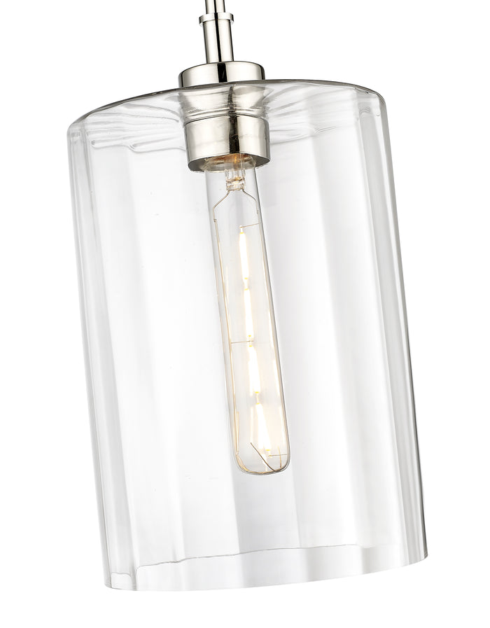 13.75'' Chastine Polished Nickel 1 Light Pendant