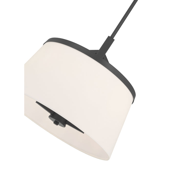 13.75'' Montrine Matte Black 3 Light Pendant