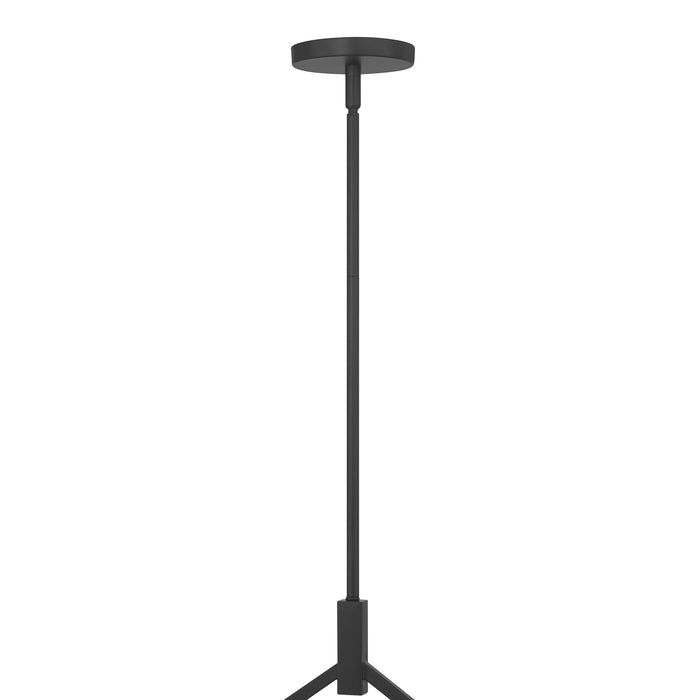 13.75'' Montrine Matte Black 3 Light Pendant