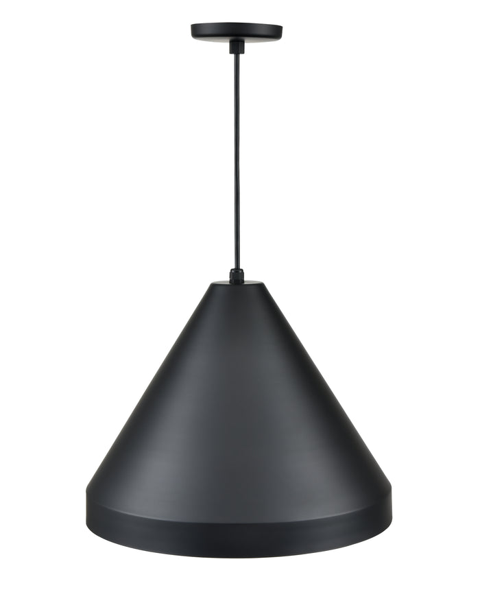 13.75'' R Series Satin Black 1 Light Pendant