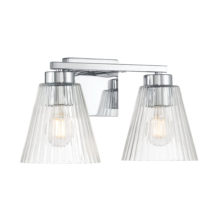 13.75'' Riville Chrome 2 Light Bath Vanity