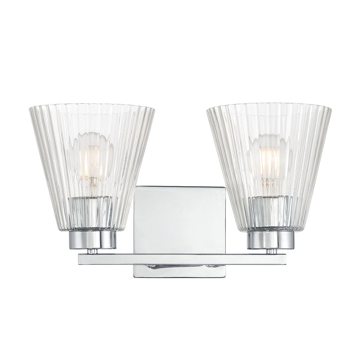 13.75'' Riville Chrome 2 Light Bath Vanity