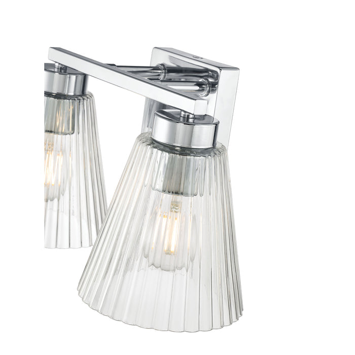 13.75'' Riville Chrome 2 Light Bath Vanity