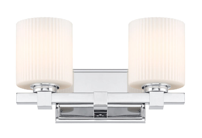 14'' Abelson Chrome 2 Light Bath Vanity