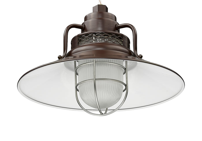 14'' Architectural Bronze Metal R Series Railroad Shade
