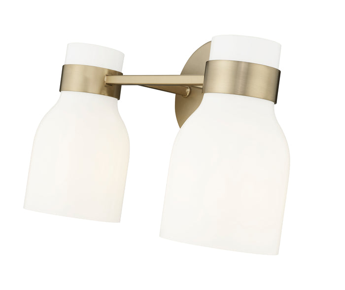 14'' Corella Modern Gold 2 Light Bath Vanity