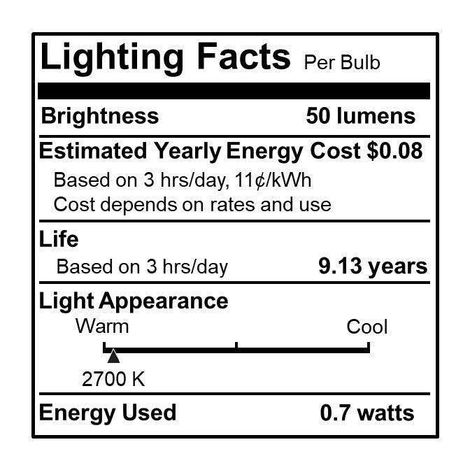14-foot Black G16 LED String Light Kit with 10 Bulbs, 2700K