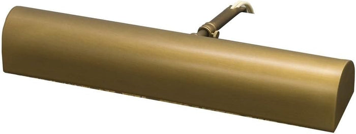 14-inch Classic Traditional Weathered Brass in-Line Hi-Lo Switch Plug-In Picture Light