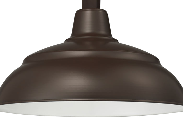 14-inch R Series Architectural Bronze Warehouse Shade