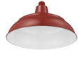 14-inch R Series Satin Red Warehouse Shade