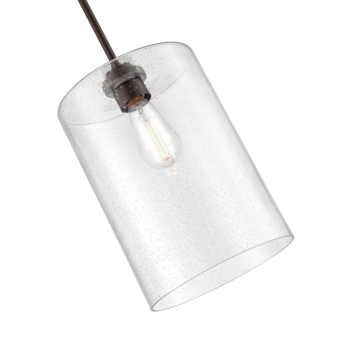 14'' Moven Rubbed Bronze 1 Light Mini Pendant