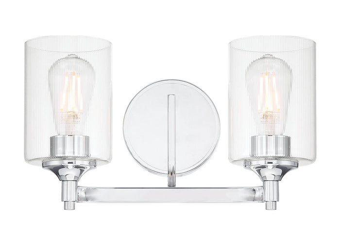 14'' Ryehouse Chrome 2 Light Bath Vanity